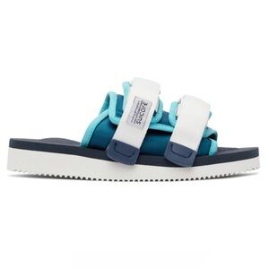 SUICOKE Multicolor Fabric Moto-Cab Slippers